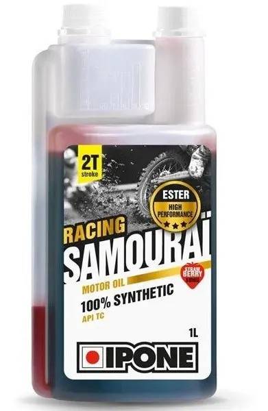 Aceite Para Motor De Moto Ipone Samourai 2t Sintetico Fresa