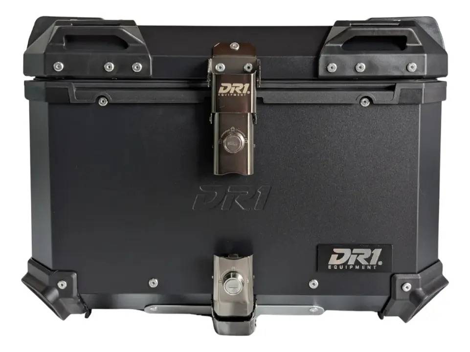 Baul Maletero Dr1 57 Litros Espaldar Aluminio Desmontable Negro