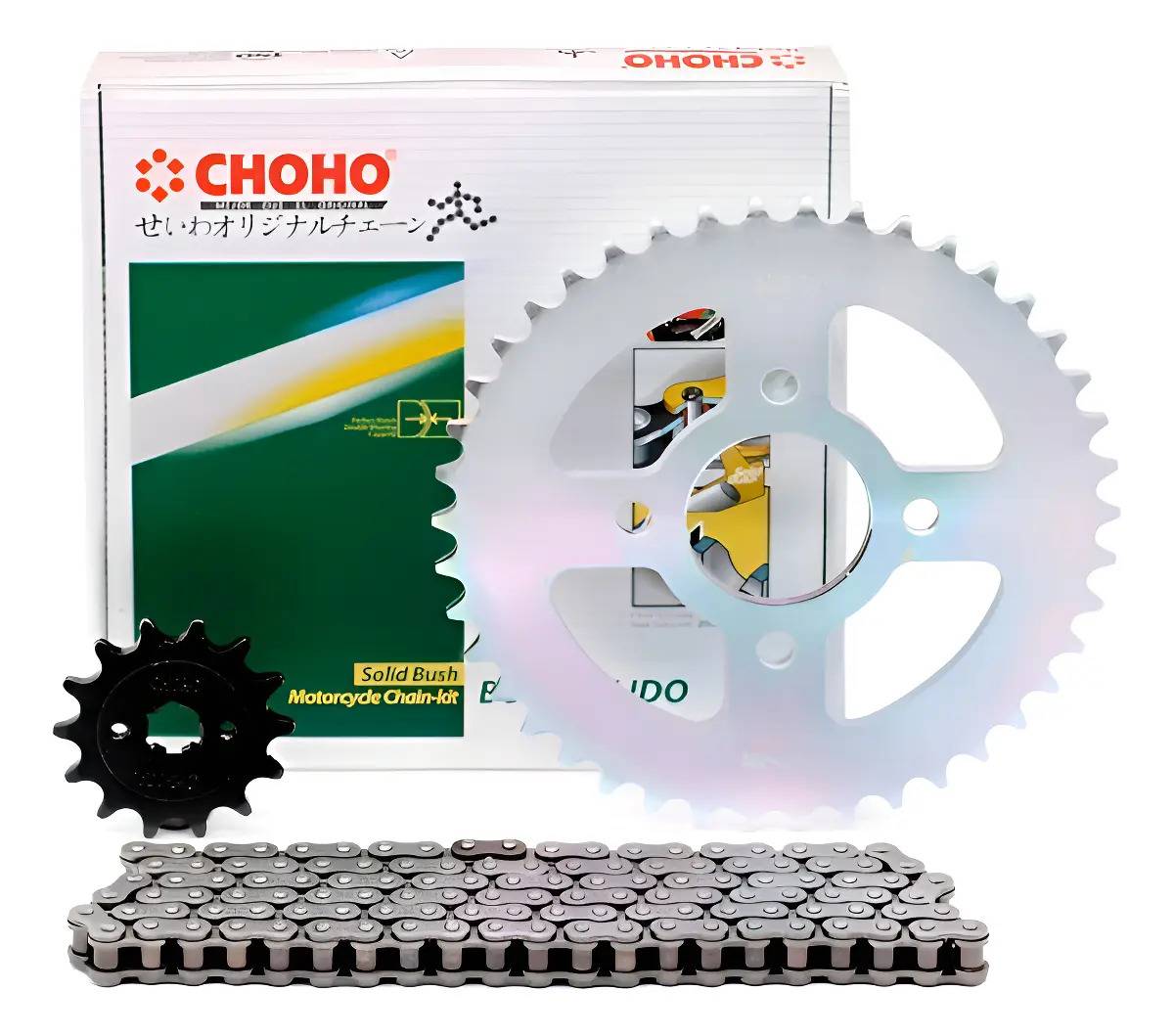 Kit De Arrastre Para Honda Xre 190 Xre190 Reforzado Choho Plateado