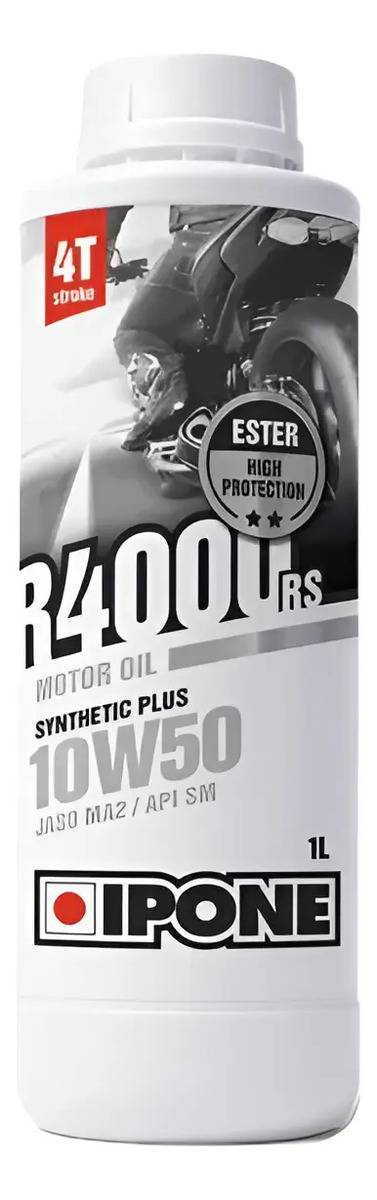 Lubricante Aceite Moto Ipone R4000 R 4t 10w50 Semisintético