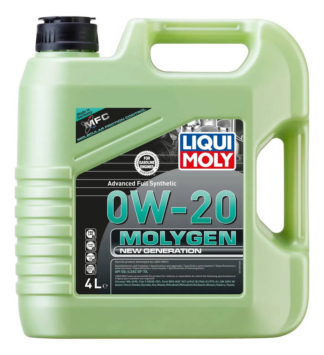 Liqui Moly Molygen 0w-20