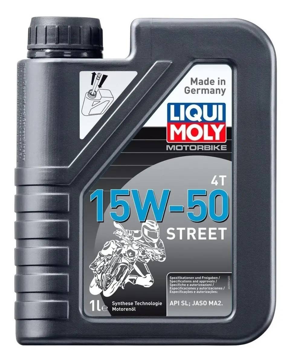Aceite Para Motor Liqui Moly Sintético 15w-50 Para Moto/cuatriciclo De 1 Unidad X 1l