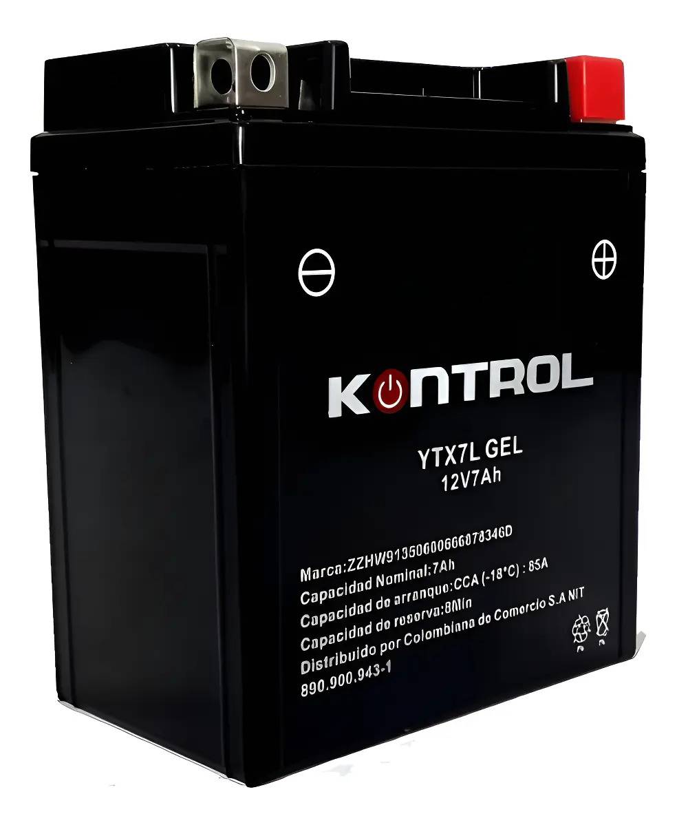 Bateria Moto Dr 150 200 Mrx 150 Xpulse 200 Kontrol Ytx7l Gel Derecho
