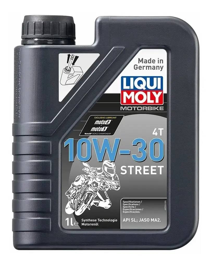 Aceite Motor Liqui Moly Street Sintético 10w30 Motos X 1l