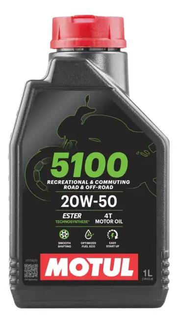 Motul Aceite 20w50 5100 Semi Sintético 1 Litro Motos