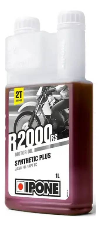 Aceite Para Motor De Moto Ipone R2000 2t Sintetico Fresa