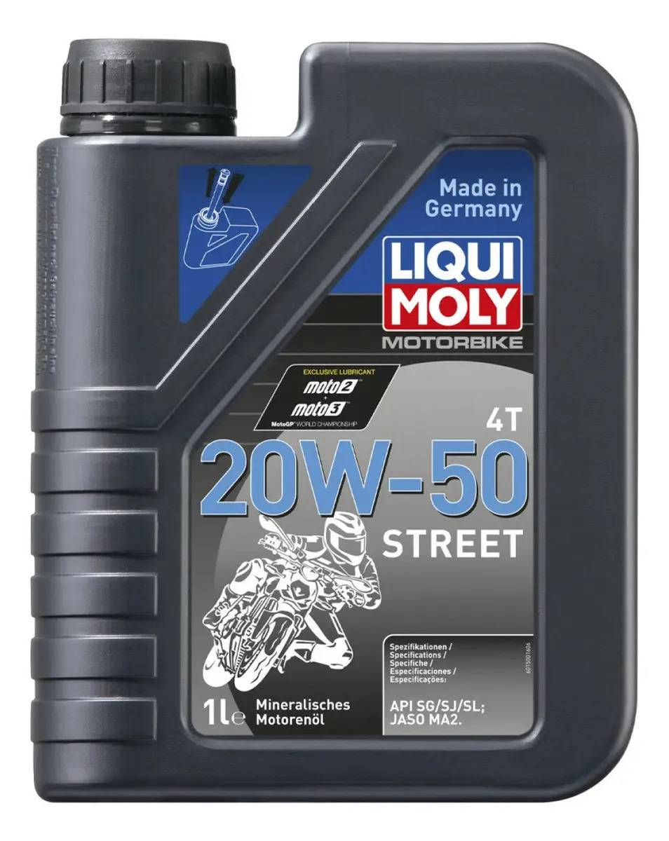 Motorbike 4t 20w-50 Street Aceite Especial Motos Liqui Moly