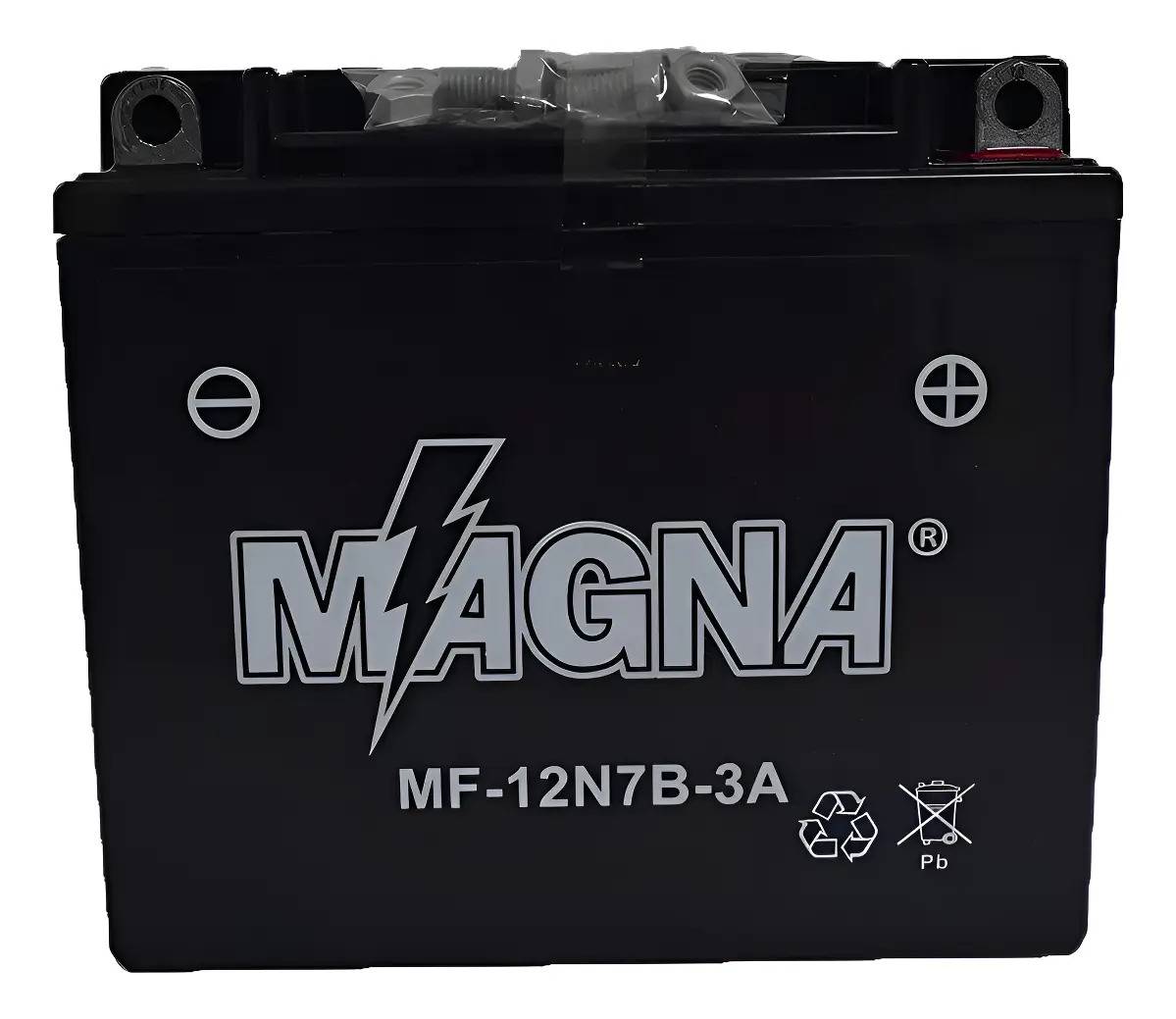 Batería Moto Honda E-storm Cb 125 E Magna Mf 12n7b 3a Derecho