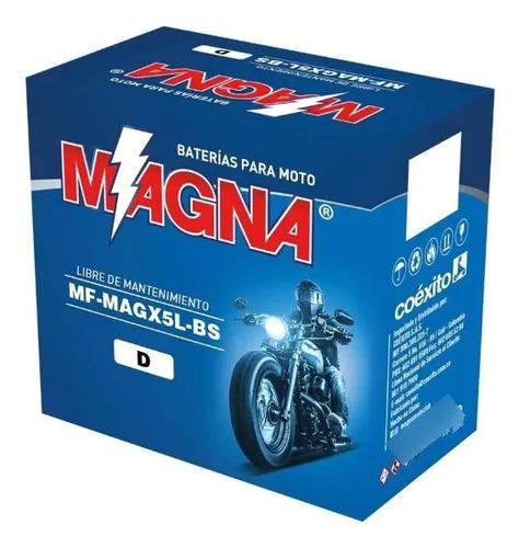 Batería Moto Magna Yamaha Fz 2.0 Mf Magx5l Bs 2