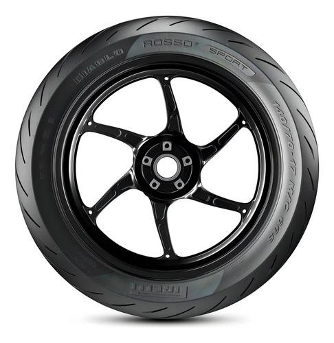 Pirelli 752 - Sport Touring X-ply Diablo Rosso Sport De 100/80.17 3