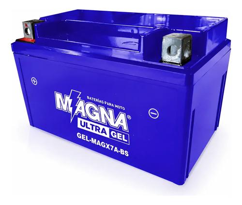 Batería Moto Akt Dynamic Jetz R Xm180 Ultra Gel Mf Magx7a Bs Izquierdo