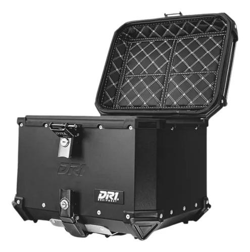 Baul Maletero Dr1 45 Litros Espaldar Aluminio Desmontable Negro 3