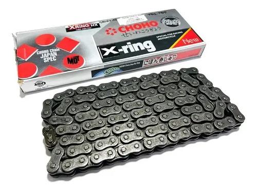 Cadena Moto 520 Xring 120l Series X Reforzada Choho Original Plateado 3