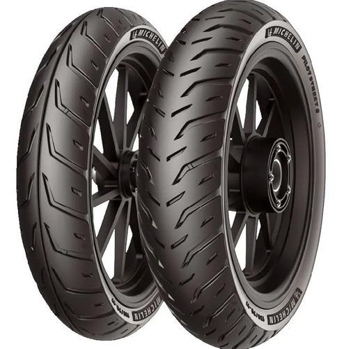 Llanta Trasero Para Moto Michelin Pilot Street 2 Sin Cámara De 140/70-17 S 66 X 1 Unidad 2