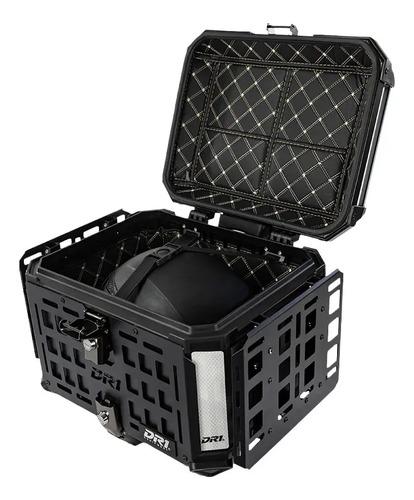 Maletero Dr1 Alupro Titan Aluminio Negro 45 Lt 4