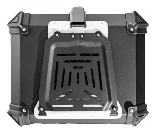 Maletero Adventure 45lt Aluminio Desmontable Colores Color Negro/aluminio 4