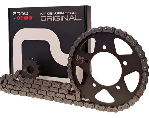 Kit De Arrastre Suzuki Gixxer 250 D Sf O'ring Choho 2rbo Plateado