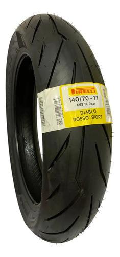 Llanta 140/70-17 Diablo Rosso Sport Tl 66s Pirelli 5