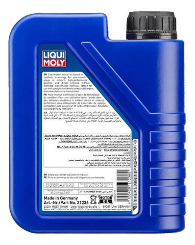 Aceite 10w40 Hidrocraqueado Super Leichtlauf Liqui Moly 1l 4