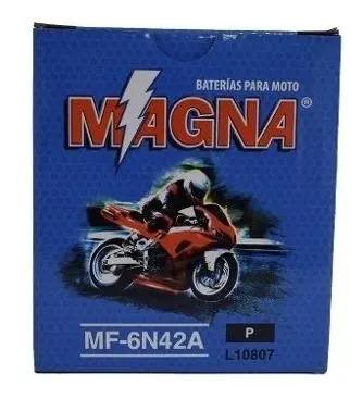 Batería Moto Honda Xl 185 Magna Mf 6n42a 3