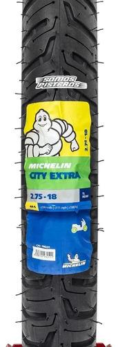 Llanta Michelin 2.75 18 City Extra 48s Sin Camara  4