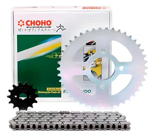Kit De Arrastre Yamaha Fz 150 Fz 2.0 Reforzado Choho Plateado