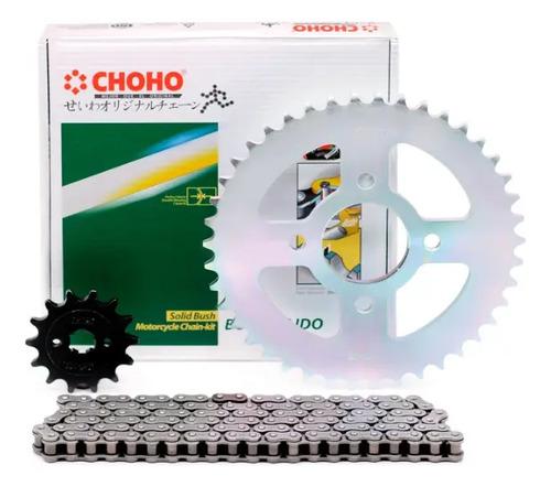 Kit De Arrastre Yamaha Fz 150 Fz 2.0 Reforzado Choho Plateado 3