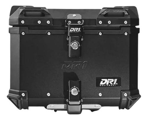 Baul Maletero Dr1 45 Litros Espaldar Aluminio Desmontable Negro 7
