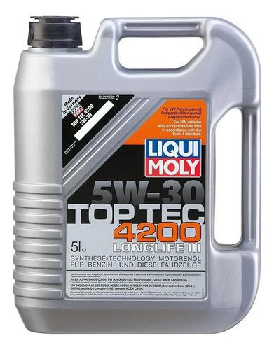 Liqui Moly Aceite Sintético Top Tec 4200 5w30 Longlife 5l 2