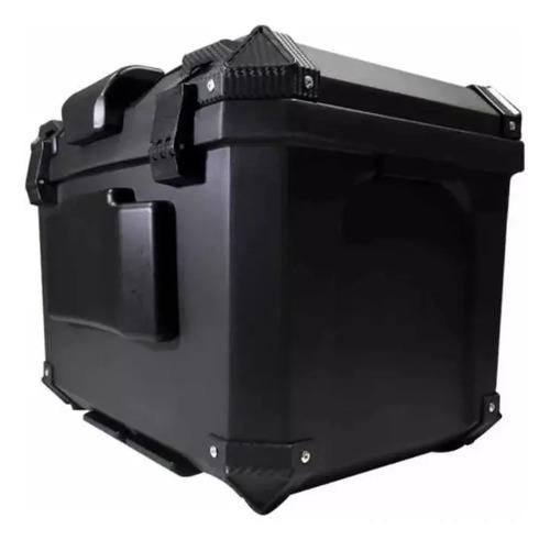 Maletero Moto Dr1 Adventure 70 Litros Con Espaldar Negro 4