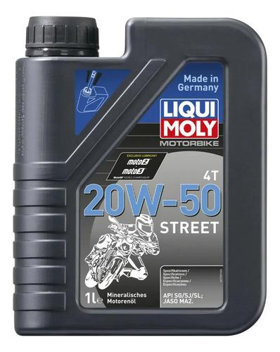 Motorbike 4t 20w-50 Street Aceite Especial Motos Liqui Moly