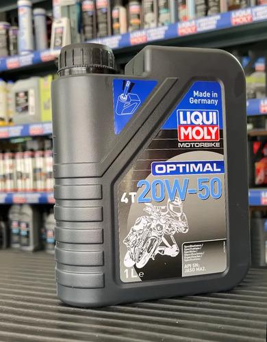 Aceite 20w50 Mineral Moto 4t Street Liqui Moly 1l 3