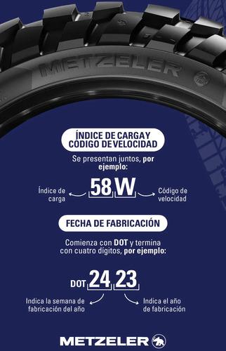 Llanta Metzeler Enduro 3 Sahara 120/80-18 Trasera 1ud 3