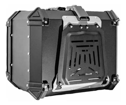 Maletero Adventure 45lt Aluminio Desmontable Colores Color Negro/aluminio 7