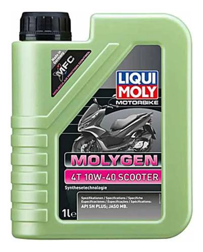 Aceite 10w40 Molygen  Yamaha Nmax Liqui Moly 3