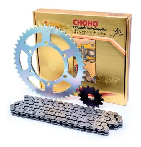 Kit De Arrastre Suzuki Gixxer 250 D Sf Xring Original Choho Plateado