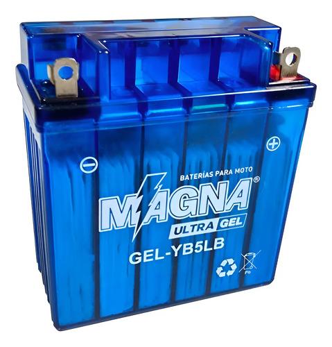 Batería Ultra Gel Mf Yb5lb Tvs100 Gixxer Fz16 Ak 110 Derecho