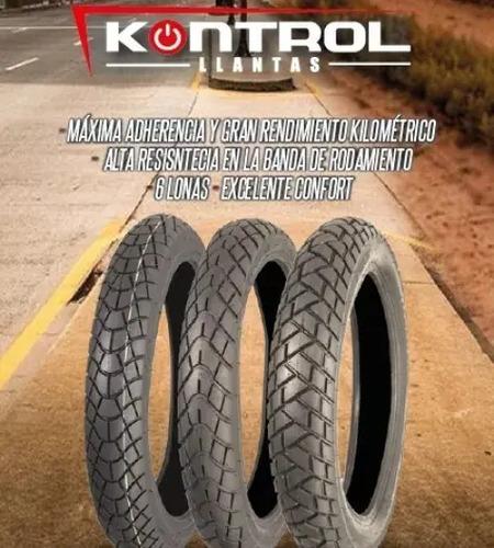 Llantas Llanta Moto 90/90/19 Kontrol Akt Knt 970 7
