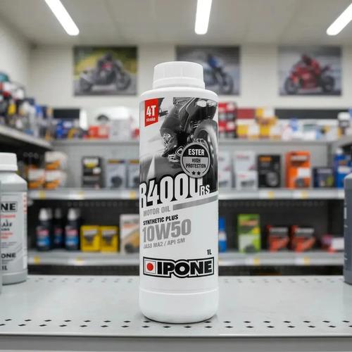 Aceite De Motor Ipone R4000 Rs 10w-50 Semi-sintético Para Moto Y Cuatriciclo 4