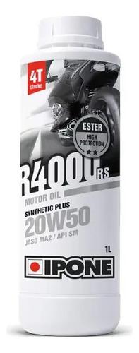 Lubricante Aceite Moto Ipone R4000 R 4t 20w50 Semisintético 3