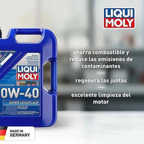 Aceite 10w40 Hidrocraqueado Super Leichtlauf Liqui Moly 1l 3