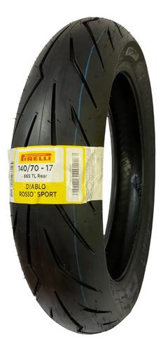 Llanta 140/70-17 Diablo Rosso Sport Tl 66s Pirelli 3