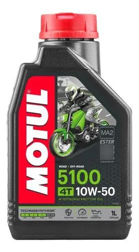 Aceite Lubricante Moto Motul 5100 Sintetico 10w50 4t 1l 2
