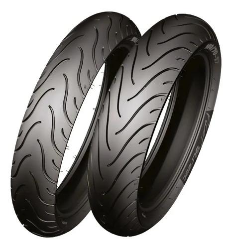 Llanta Trasero Para Moto Michelin Pilot Street 2 Sin Cámara De 140/70-17 S 66 X 1 Unidad 4