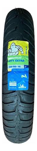 Llanta Michelin 120/80 16 City Extra Sin Camara V15 Gz150 4