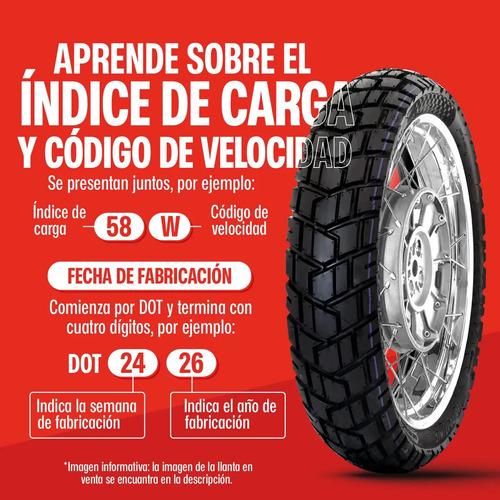Llanta Kontrol 2500+ 100/90-18 Tubeless 3