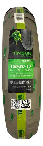 Timsun Ts-680 Sin Cámara De 100/80-17 S 52 2