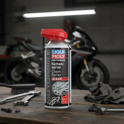 Lubricante Cadena Sintetico Race Moto Liqui Moly 400 Ml 4