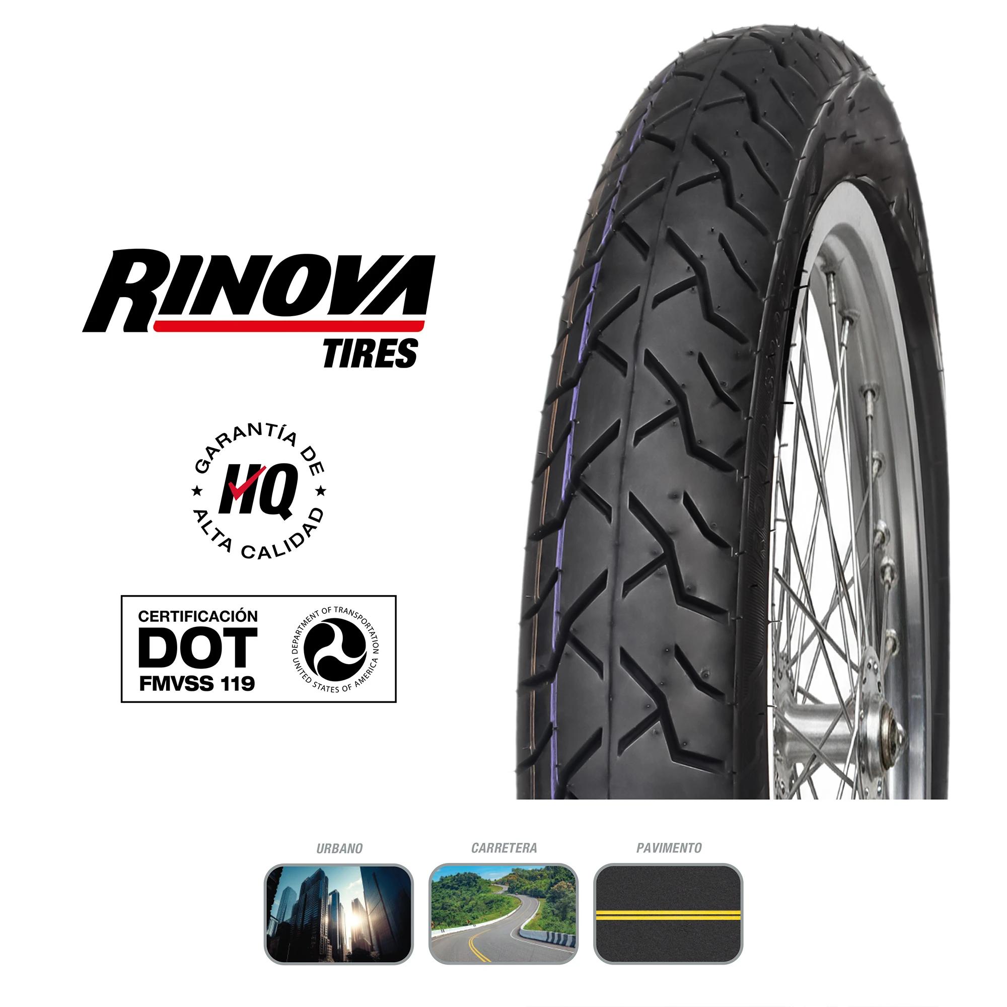 Llanta Moto Pistera 300-18 Rinova Tires RT-2305 TT 55L 5