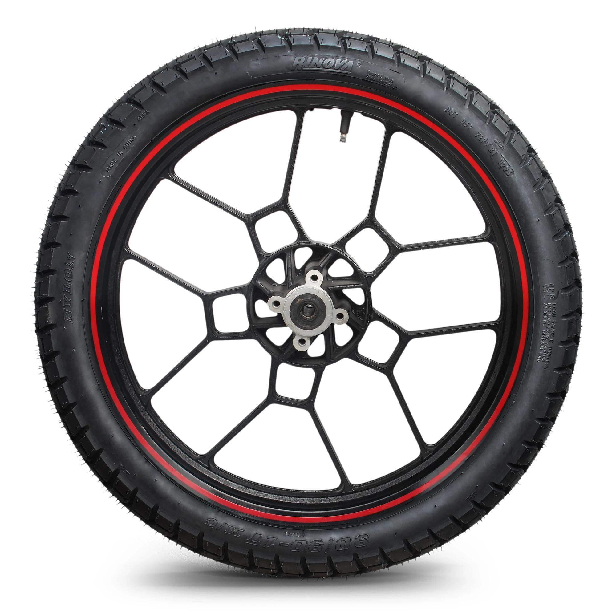 Llanta Moto Doble Propósito 120/80-18 Rinova RT-639 72L Sellomatic 3